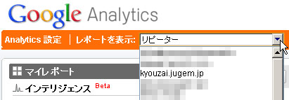 Google Analytics 、カスタムフィルター