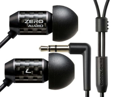 ZERO AUDIO インナーイヤーステレオヘッドホン カルボ テノーレ ZH-DX200-CT