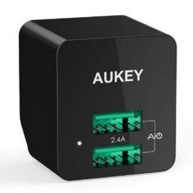 Aukey USB充電器 2ポート