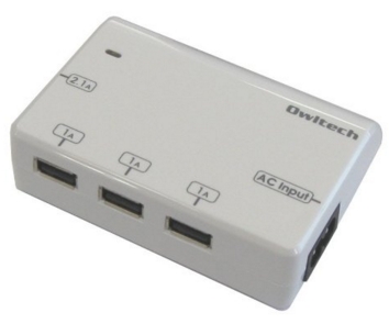 オウルテック 【iPhone6/6Plus 急速充電確認済】 USB急速充電器 4ポート 合計5.1A