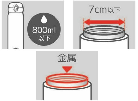 耐熱真空マグを洗う