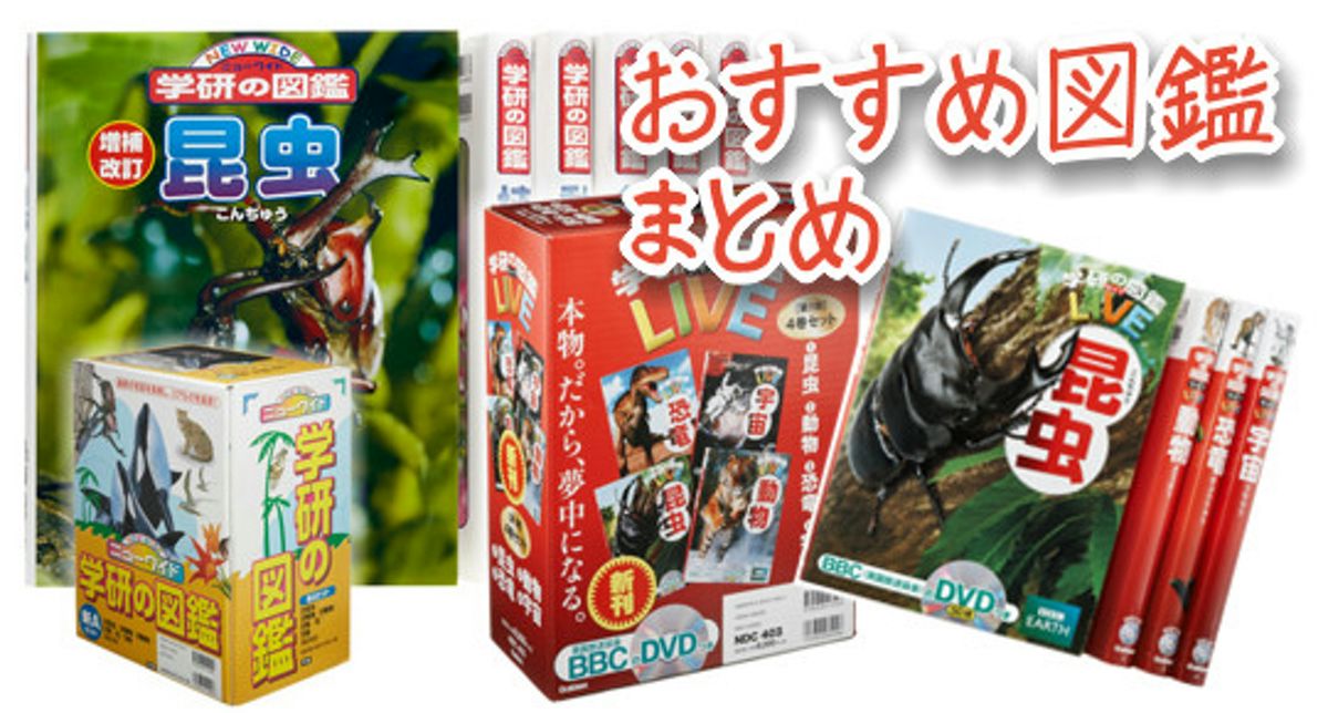 おすすめ 図鑑セット 人気ランキングと選び方