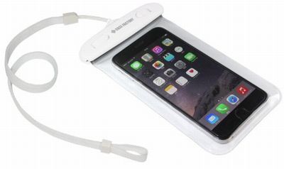 CASE FACTORY 防水ケース AQUA MARINA for iPhone6s Plus,iPhone6s 【 防水保護等級 IPX8 】ネックストラップ付属 AAM-002 白