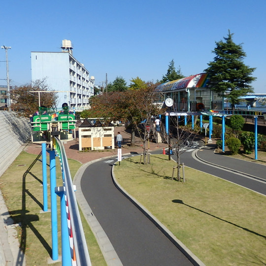 今井交通公園の芝生