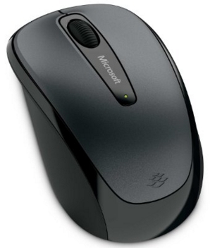 マイクロソフト ワイヤレス ブルートラック マウス Wireless Mobile Mouse 3500 シャイニーブラック GMF-00297