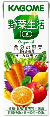 カゴメ 野菜生活100 オリジナル 200ml×24本