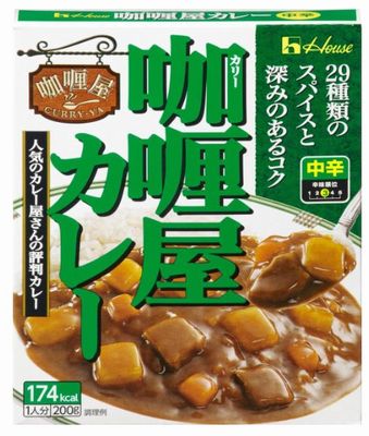 ハウス カリー屋カレー中辛 200g×10個