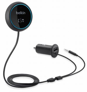 belkin ベルキン iPhone/iPad/Android対応 ブルートゥーストランスミッター AirCast Auto F4U037QE-A