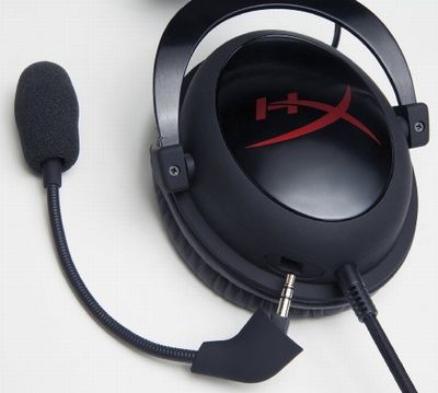 キングストン HyperX Cloud HiFi対応 ゲーミングヘッドセット ブラック/レッド 国内正規代理店品 2年保証付き KHX-H3CL/WR