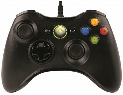 マイクロソフト ゲームコントローラー 有線/Xbox/Windows対応 ブラック Xbox360 Controller for Windows 52A-00006