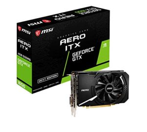 MSI GeForce GTX 1650 D6 AERO ITX OCV1 グラフィックスボード VD7338