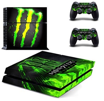 PS4用 ＳＫＩＮ プレイステーション4用 スキンシール MONSTER　モンスター