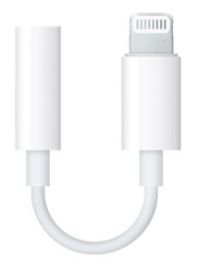 Apple(アップル) Lightning 3.5mm ステレオ ヘッドフォンジャック 変換 アダプタ