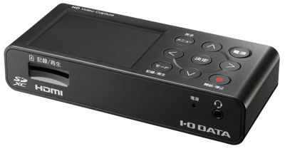 I-O DATA HDMIキャプチャー パソコン不要 Nintendo Switch 動作確認済 フルHD SDカード/HDD保存 GV-HDREC