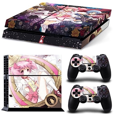 Skin プレイステーション4用スキンシール - Sexy Anime Girl - PlayStation 4 Vinyl　まどか☆マギカ