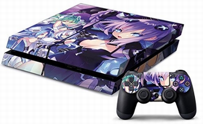 PS4に適用 Skin プレイステーション4に対応スキンシール (048)ネプテューヌ