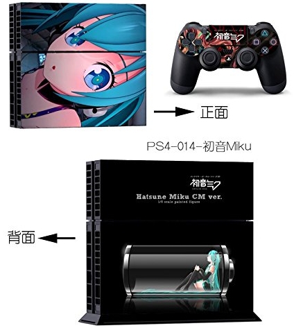 THgame PS4用 ＳＫＩＮ 初音ミク スキンシール