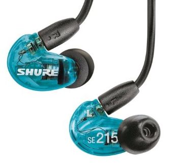 SHURE イヤホン SE215 Special Edition/カナル型 高遮音性/トランススルーセントブルー SE215SPE-A