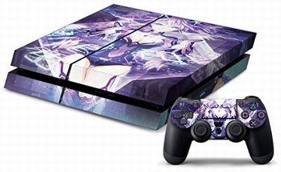 PS4に適用 Skin プレイステーション4に対応スキンシール (ZH001)　ネプテューヌ　03