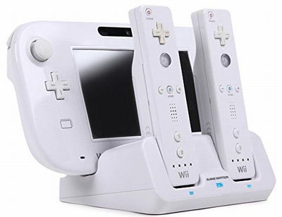 Nintendo Wii U Game Pad ＆リモコン 置くだけ充電ベース　【メーカー保証：12ヵ月】