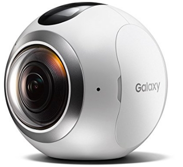 【Galaxy純正 国内正規品】 Galaxy 全天球カメラ Gear 360 Galaxy S7 edge / S6 / S6 edge対応 ホワイト SM-C200NZWAXJP