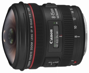 Canon 超広角ズームレンズ EF8-15mm F4L フィッシュアイ USM フルサイズ対応