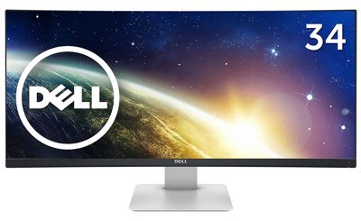 Dell ディスプレイ 曲面 モニター U3415W 34インチ