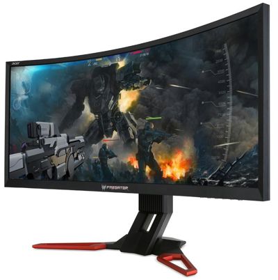 Acer ディスプレイ ゲーミング モニター Z35bmiphz 35インチ湾曲/Ultra Wide FHD解像度/4ms/G-Syncテクノロジー搭載/HDMI・Display port/Gaming