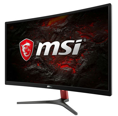 MSI Optix G24C ゲーミングディスプレイ [24型 湾曲 リフレッシュレート144Hz対応] MN322