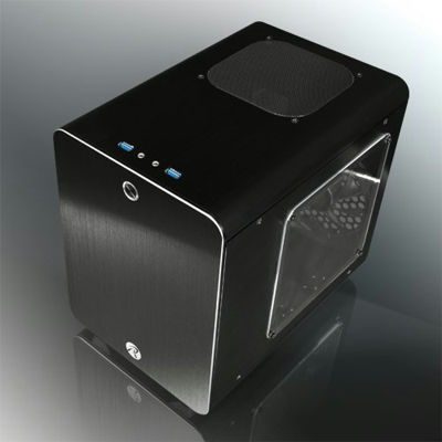 RAIJINTEK METIS PLUSシリーズ キューブ型アルミニウム製Mini-ITXケース 0R200055 (METIS PLUS BLACK)