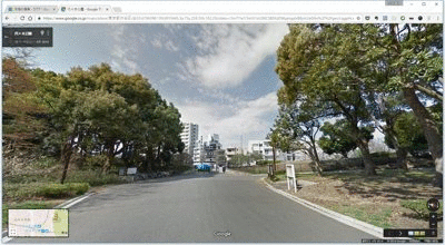 Googleマップのストリートビュー