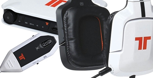 マッドキャッツ 7.1サラウンド　ゲーミングヘッドセット（ホワイト）Mad Catz TRITTON 720+ 7.1 Surround Headset MC-720P-GAMEZ: ゲーム