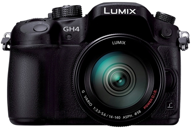 Panasonic ミラーレス一眼カメラ ルミックス GH4 レンズキット 標準ズームレンズ付属 ブラック DMC-GH4H-K