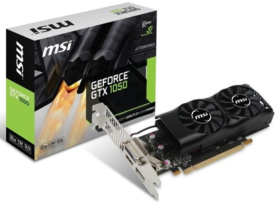 MSI GeForce GTX 1050 2GT LP グラフィックスボード LPモデル VD6239