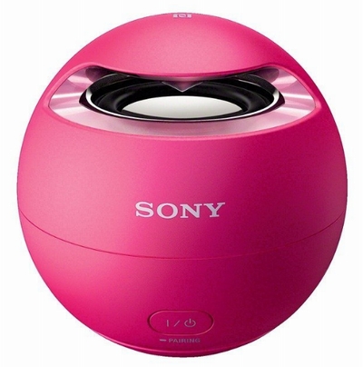 ソニー SONY ワイヤレスポータブルスピーカー SRS-X1 : 防水/Bluetooth/NFC対応 ピンク SRS-X1 P