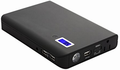 NexGadget モバイルバッテリー 24000mAh 大容量 薄型 超急速充電 3USBポートと1ACコンセント ノートPC/各種類スマホ対応