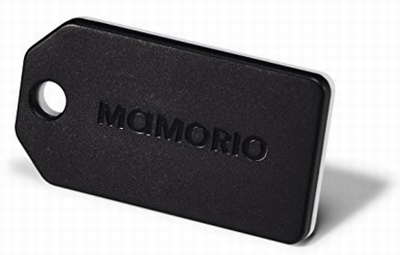 MAMORIO BLACK (マモリオ ブラック) 世界最小級の落し物防止タグ 重量3g