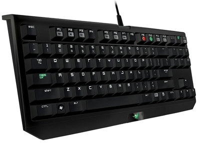 Razer BlackWidow Tournament Edition Stealth 2014 テンキーレス メカニカルゲーミングキーボード 橙軸英語配列版 【正規保証品】 RZ03-00811700-R3M1