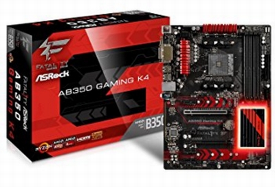 ASRock AMD B350チップセット搭載 ATXマザーボード AB350 Gaming K4