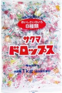 サクマ製菓 袋入りドロップス 1kg