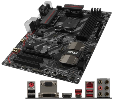 MSI B350 TOMAHAWK ATXマザーボード [AMD RYZEN対応 socket AM4] MB3902 | MSI