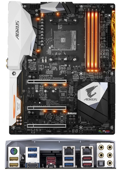 GIGABYTE AMD X370チップセット搭載マザーボードGA-AX370-Gaming 5