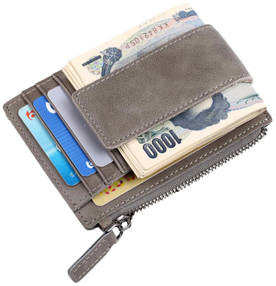 [パボジョエ]Pabojoe カードケース RFID ブロッキング 財布 メンズ 本革 薄型 ブランド 多機能 全4色