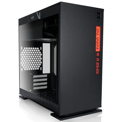 IN WIN 強化ガラス製サイドパネル採用 ミニタワーPCケース 301 ブラック (型番:IW-CF07B 301-Black)