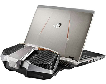 ASUS ROG GX800VH Liquid-Cooled Gaming Laptop 18.4”, 4K, G SYNC, Core i7-7820HK, Dual GTX 1080 SLI, 1.5 TB SSD, 64GB, RGB KB [並行輸入品]