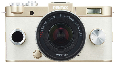 PENTAX ミラーレス一眼 Q-S1 ズームレンズキット [標準ズーム 02 STANDARD ZOOM] ゴールド 06239