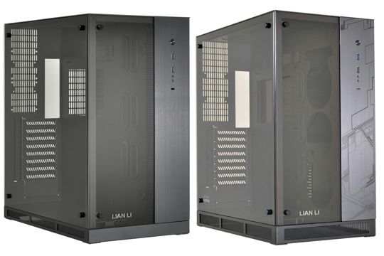 Lian Li フルタワーPCケース E-ATX対応 ブラック 強化ガラスウィンドウ PC-O11WX 日本正規代理店品