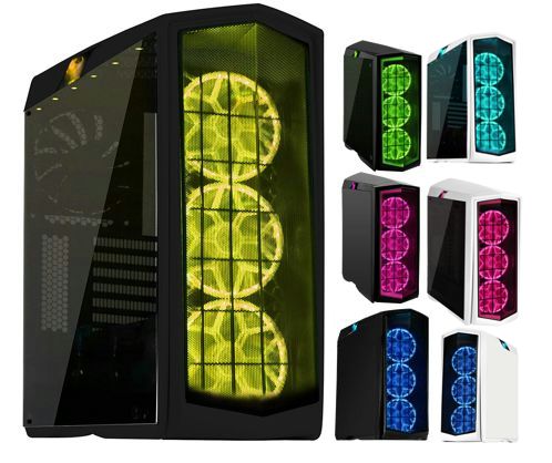 SilverStone PRIMERAシリーズ ゲーミングPCケース RGB LEDコントロール搭載 ブラック SST-PM01B-RGB 国内正規代理店 | PCケース | パソコン・周辺機器 通販