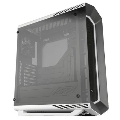 AEROCOOL製 ATX対応ミドルタワー PCケース 8色のLEDマルチライティングを搭載 Project 7 series ホワイト P7-C1 WG