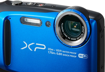 FUJIFILM デジタルカメラ XP120 ブルー 防水 FX-XP120BL